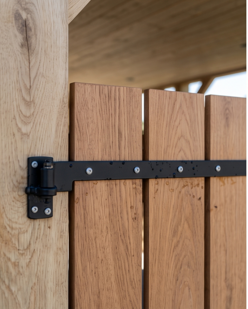 Carport met poort